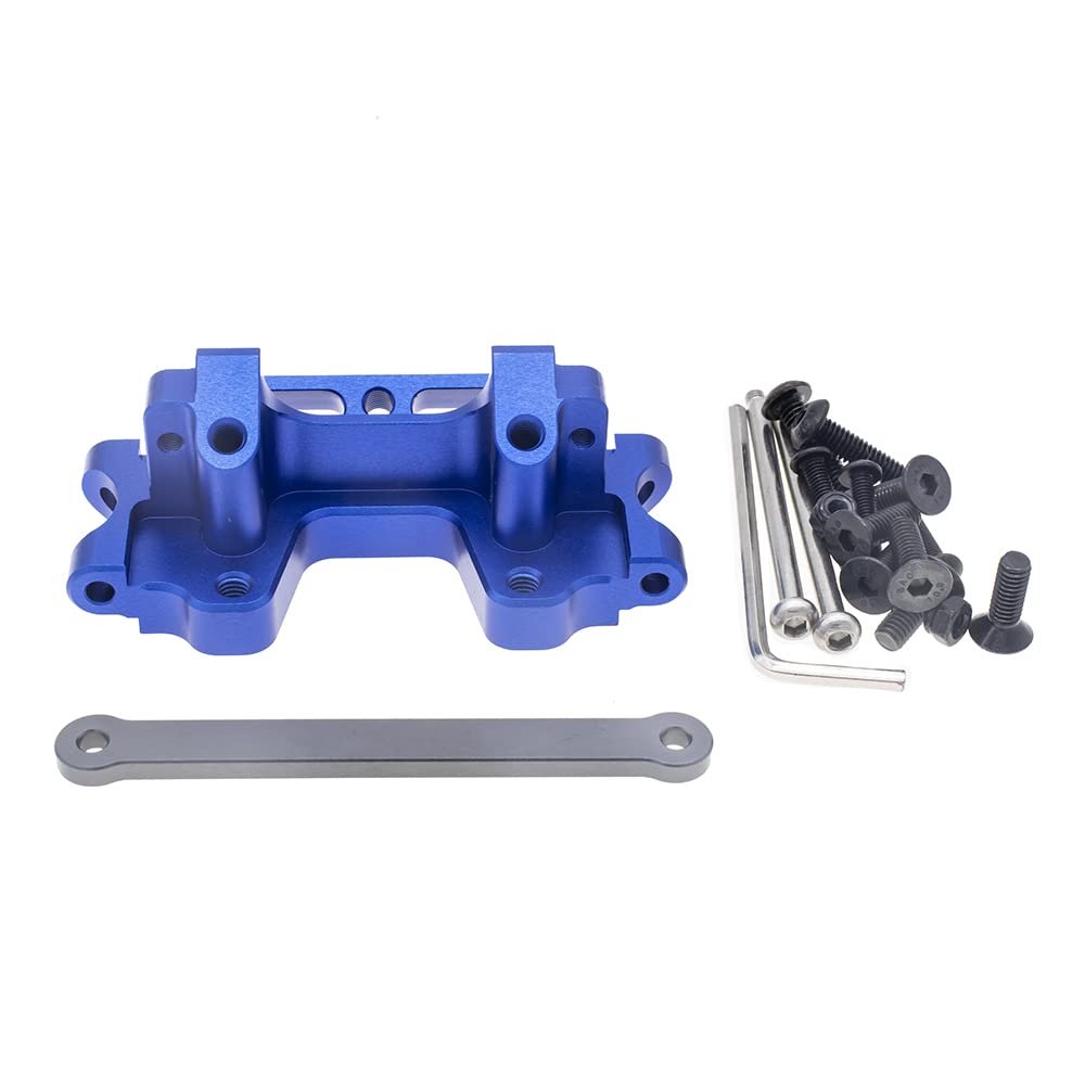Aluminum Front Bulkhead&Tie bar for Traxxas 2WD 1/10 Slash, Stampede, Rustler, Nitro Slash-Replaces Part 2530 2532