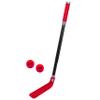 Nerf Flexplay Kids Hockey Stick + Ball Set - Indoor + Outdoor Street Hockey Set - Adjustable Height Stick Balls Included view 1