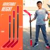 Nerf Flexplay Kids Hockey Stick + Ball Set - Indoor + Outdoor Street Hockey Set - Adjustable Height Stick Balls Included view 2