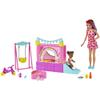 Barbie Skipper Babysitters Inc Playset with Skipper Doll, Toddler Small Doll, Working Bounce House, Swing & Accessories view 1