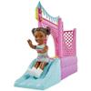 Barbie Skipper Babysitters Inc Playset with Skipper Doll, Toddler Small Doll, Working Bounce House, Swing & Accessories view 4