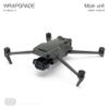 WRAPGRADE Full Skin Stickers for DJI Mavic 3 / Mavic 3 Classic (Army Green) view 3