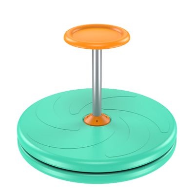 Spinner-X Seated Spinner Sensory Toy, Sit Spinner Toy Bigger Size and Durable Material for Kids- Ages 3 and up (Green) by BARNEY KAITE BS