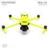 WRAPGRADE Full Skin Stickers for DJI Mavic 3 / Mavic 3 Classic (NEON YELLOW) view 2