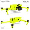 WRAPGRADE Full Skin Stickers for DJI Mavic 3 / Mavic 3 Classic (NEON YELLOW) view 4