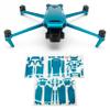 WRAPGRADE Full Skin Stickers for DJI Mavic 3 / Mavic 3 Classic (Caribbean Blue) view 1