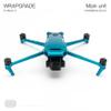 WRAPGRADE Full Skin Stickers for DJI Mavic 3 / Mavic 3 Classic (Caribbean Blue) view 2