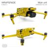 WRAPGRADE Full Skin Stickers for DJI Mavic 3 / Mavic 3 Classic (LIMONCINO Yellow) view 4