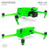 WRAPGRADE Full Skin Stickers for DJI Mavic 3 / Mavic 3 Classic (NEON GREEN) view 4