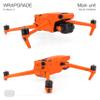 WRAPGRADE Full Skin Stickers for DJI Mavic 3 / Mavic 3 Classic (NEON Orange) view 4