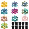 DND Dice Set, Surhugvy 10 X 7 (70 Pieces) Polyhedral Dice Set for Dungeons and Dragons DND RPG MTG Table Games with 10 Pack Black Bags view 1