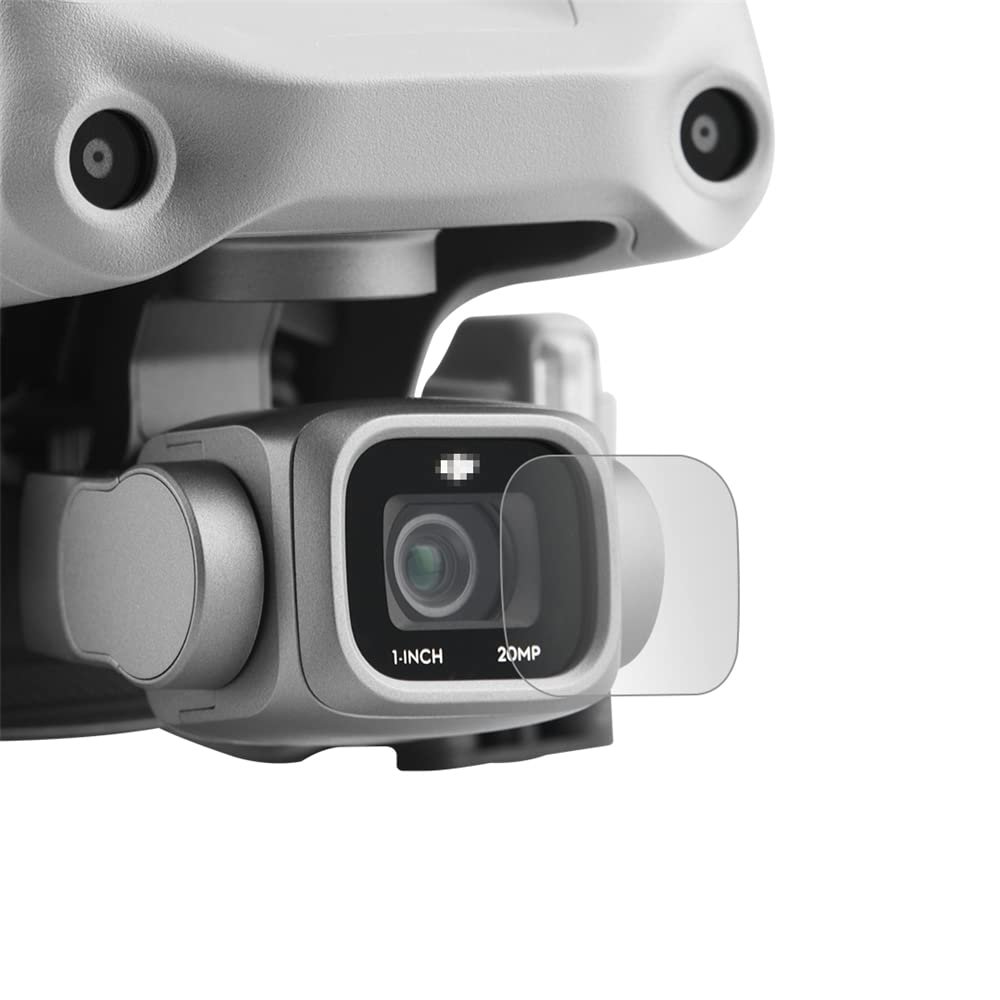iMusk 2 Sets Gimbal Camera Protective Films HD Tempered Glass Lens Protection for DJI Air 2S Drone Accessories