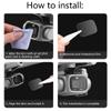 iMusk 2 Sets Gimbal Camera Protective Films HD Tempered Glass Lens Protection for DJI Air 2S Drone Accessories view 4