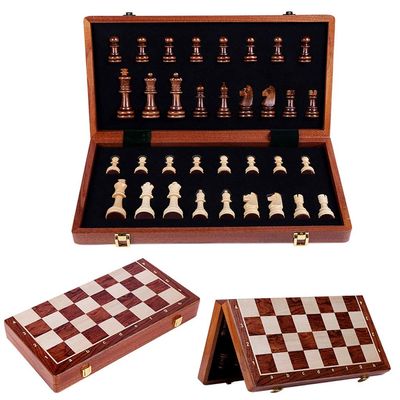 Chess Chess Board Set Game, Travel Chess Piece Set with Chess Folding/Portable Storage Board, for Travel Toys Gift Gifts for Chess Lovers and learners