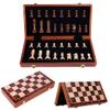 Chess Chess Board Set Game, Travel Chess Piece Set with Chess Folding/Portable Storage Board, for Travel Toys Gift Gifts for Chess Lovers and learners view 1