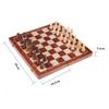 Chess Chess Board Set Game, Travel Chess Piece Set with Chess Folding/Portable Storage Board, for Travel Toys Gift Gifts for Chess Lovers and learners view 2
