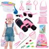 GINMIC Bug Catcher Kit for Kids, Bug Catching Kit with Binoculars, Magnifying Glass, Bugs Habitat and Butterfly Net, Outdoor Explorer Toys Gifts for 3-12 Years Old Boys and Girls view 1