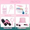 GINMIC Bug Catcher Kit for Kids, Bug Catching Kit with Binoculars, Magnifying Glass, Bugs Habitat and Butterfly Net, Outdoor Explorer Toys Gifts for 3-12 Years Old Boys and Girls view 2