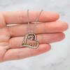 Epic Mommy Gifts, Happy Mother's Day, Mommy. I Wish Your Bank Account Refilled As Fast As, Christmas Love Dancing Necklace for Mommy view 2