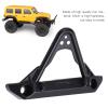 SUNGOOYUE 1/24 RC Car Front Bumper Part, High Hardness Iron Front Bumper with 2LED Design Upgrade Part for SCX24 RC Car Accessory view 3