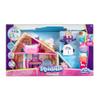Squishville by Original Squishmallows Ski Chalet - Includes Four 2-Inch Skis, Snowboard, Snowman, Chair, Bed, and Playscene with Ski Slope - Amazon Exclusive view 1
