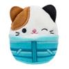 Squishville by Original Squishmallows Ski Chalet - Includes Four 2-Inch Skis, Snowboard, Snowman, Chair, Bed, and Playscene with Ski Slope - Amazon Exclusive view 3