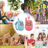 Qniglo Walkie Talkies for Kids Rechargeable 4 Pack, Watch Walkie Talkies for Kids Long Range Wearable Wrist Walky Talky FM Radio for Boys and Girls view 3