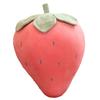 Cute Fruit Kids Pillow Stuffed Strawberry Plush Pillows Super Soft Girls Pillows Cushion Seat for Kids Toys (Pink,13.7''/35cm)1 Count (Pack of 1) view 1
