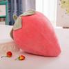 Cute Fruit Kids Pillow Stuffed Strawberry Plush Pillows Super Soft Girls Pillows Cushion Seat for Kids Toys (Pink,13.7''/35cm)1 Count (Pack of 1) view 4