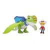 Dino Ranch Jon and Thunderbolt - 3-Inch Jon Figure with 12-Inch Flying Dino Figure - Sounds - Toys for Kids - Ages 3+ view 2