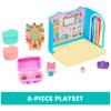 Gabby's Dollhouse, Baby Box Cat Craft-A-Riffic Room with Exclusive Figure, Accessories, Furniture and Dollhouse Delivery, Kids Toys for Ages 3 and up view 3