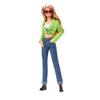 Barbie BarbieStyle Fashion Studio Set with Fully Posable Doll (Blonde), Vanity with Mirror & Chair, 2 Looks, 3 Pairs of Shoes & 15 Accessories, HBX98 view 2