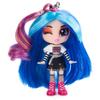 B Pack, Luscious Locks Frank E-Girl Collectible Doll with Removable Hair Extension and Doll Accessories, 3.5-inch, Kids Toys for Girls Ages 5 and up view 1