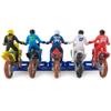 Supercross, Authentic 5-Pack of 1:24 Scale Die-Cast Motorcycles with Rider Figure, Toy Moto Bike for Kids and Collectors Ages 3 and up view 4