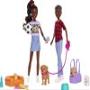 Barbie It Takes Two Doll & Accessories, Twins Playset with Brother & Sister Dolls, 3 Pet Puppies & 10+ Accessories view 1