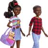 Barbie It Takes Two Doll & Accessories, Twins Playset with Brother & Sister Dolls, 3 Pet Puppies & 10+ Accessories view 3