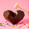 American Crafts Kaboom Chocolaka Pinata Mold-Geo Heart view 3
