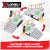 TECH DECK, Flip N Grind X-Connect Park Creator, Customizable and Buildable Ramp Set with Exclusive Fingerboard, Kids Toy for Boys and Girls Ages 6 and up view 3