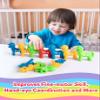 Coogam Unicorn Uppercase & Lowercase Letters Matching Game,13pcs Double-Sided ABC Letter Toys with 26 Alphabet Recognition Match Games Preschool Educational Montessori Toys for Toddlers Boys Girls view 4