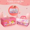 Aeyohni 50 Pcs Squishies Mochi Squishy Toys for Kids Party Favors Stress Relief Fidget Toys Classroom Prizes Birthday Christmas Easter Valentine's Day Gift for Kids Girls Kawaii Mini Squishy Toys view 2