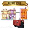 Wizarding World Harry Potter, Amazon Exclusive Deluxe Diagon Alley & Hogwarts Express, 4 Playsets in 1 with Lights & Sounds, 5 Figures, 33 Accessories view 2