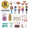 Wizarding World Harry Potter, Amazon Exclusive Deluxe Diagon Alley & Hogwarts Express, 4 Playsets in 1 with Lights & Sounds, 5 Figures, 33 Accessories view 3