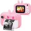 NCRD Camera for Kids Camera for Girls 24MP Kids Digital Camera, 2.4" Screen Toddler Camera Kids Selfie Video Camera Children Toy Camera for Kids (Color : Pink) view 1