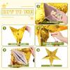 Civaner 3 Pcs Foil Star Piata with a Blindfold and Bat Foldable Star Piatas for Girl Kids Boys Adults Birthday Wedding Christmas Cinco de Mayo Party Decorations view 3