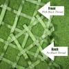 DREAMOSA Cargo Netting, Climbing Cargo Net,Jungle Gym Ladder Swing Set Outdoor Treehouse Ninja Line Obstacle Course Safety Webbing Net Nets,Accessories for Slacklines,Backyard Playground,Green view 4