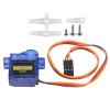 Alinan 12pcs SG90 Micro Servo Motor 9G Mini Servo Kit for RC Helicopter Airplane Car Boat Robot Arm/Hand/Walking/Servo Door Lock Control with Cable view 3