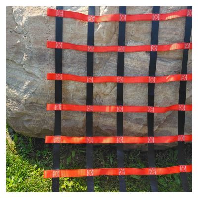 DREAMOSA Swing Set Climbing Net,Climbing Net for Kids Outdoor Playground Ladder Safety Ninja Polyester Net Netting,Ninja Slackline Cargo Rope Ladder Heavy Duty,Jungle Gym,Training Equipment