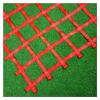 DREAMOSA Climbing Net for Adults Outdoor,Playground Net,Kids Webbing Cargo Rope Ladder Balcony Banister Protection Fence Decor Net,for Treehouse,Ninja Slackline,Jungle Gyms,Swing Set,Red view 1