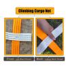 DREAMOSA Kids Climbing Netting,Net for Kids Cargo Swing Set Ladder Ninja Slackline Obstacle Webing Net Balcony Banister Protection,for Backyard&Playground Equipment,Treehouse,Indoor/Outdoor view 4