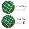 Climbing Net for Swing Set,Ninja Warrior Obstacle Course for Kids,Outdoor Playground Ladder Cargo Heavy Duty Polyester Webbing Nets,for Jungle Gyms,Backyards,Tree Houses,Green ( Size : 1x7m/3.3x23ft ) view 4